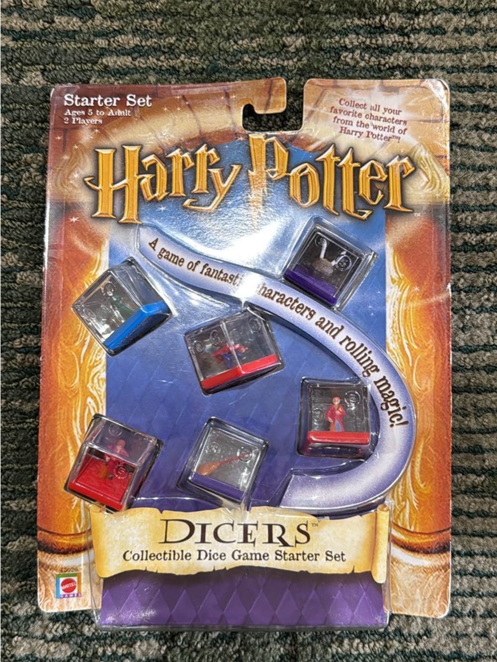 Warner Bros. Harry Potter Dicers Set – Purple, Blue & Red Accents